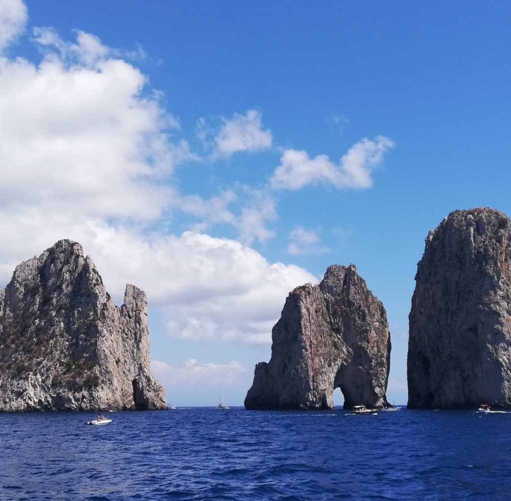 Vista mare, dei Faraglioni - Capri